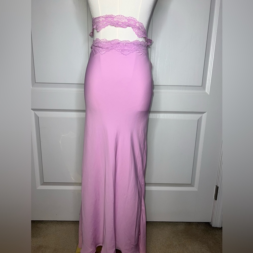 House of CB Mathilda Lace Trim Skirt - Picture 2 of 5
